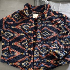 Lucky Brand Multicolor Patterned Jacket